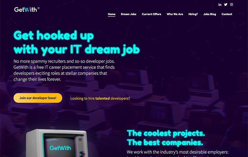 getwith diseño cazatalentos