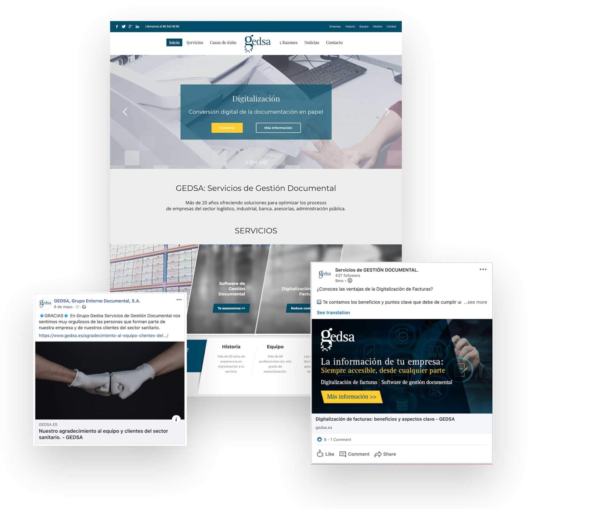 gedsa digitalizacion