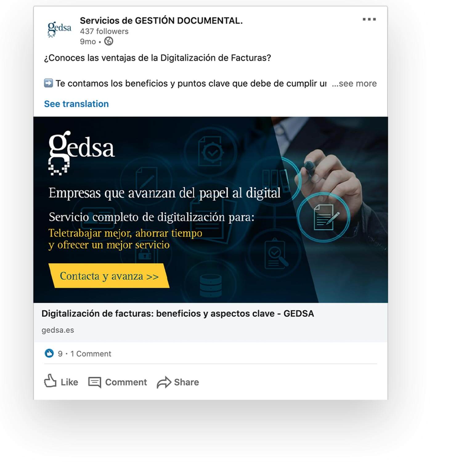 gedsa linkedin