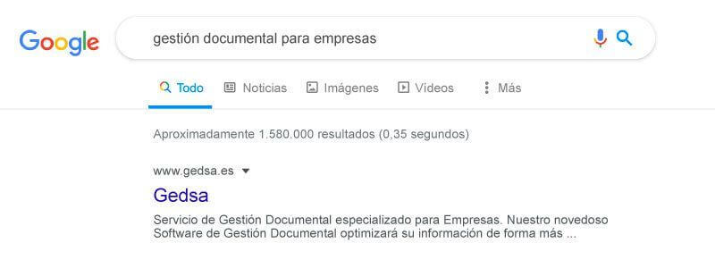 gedsa seo google